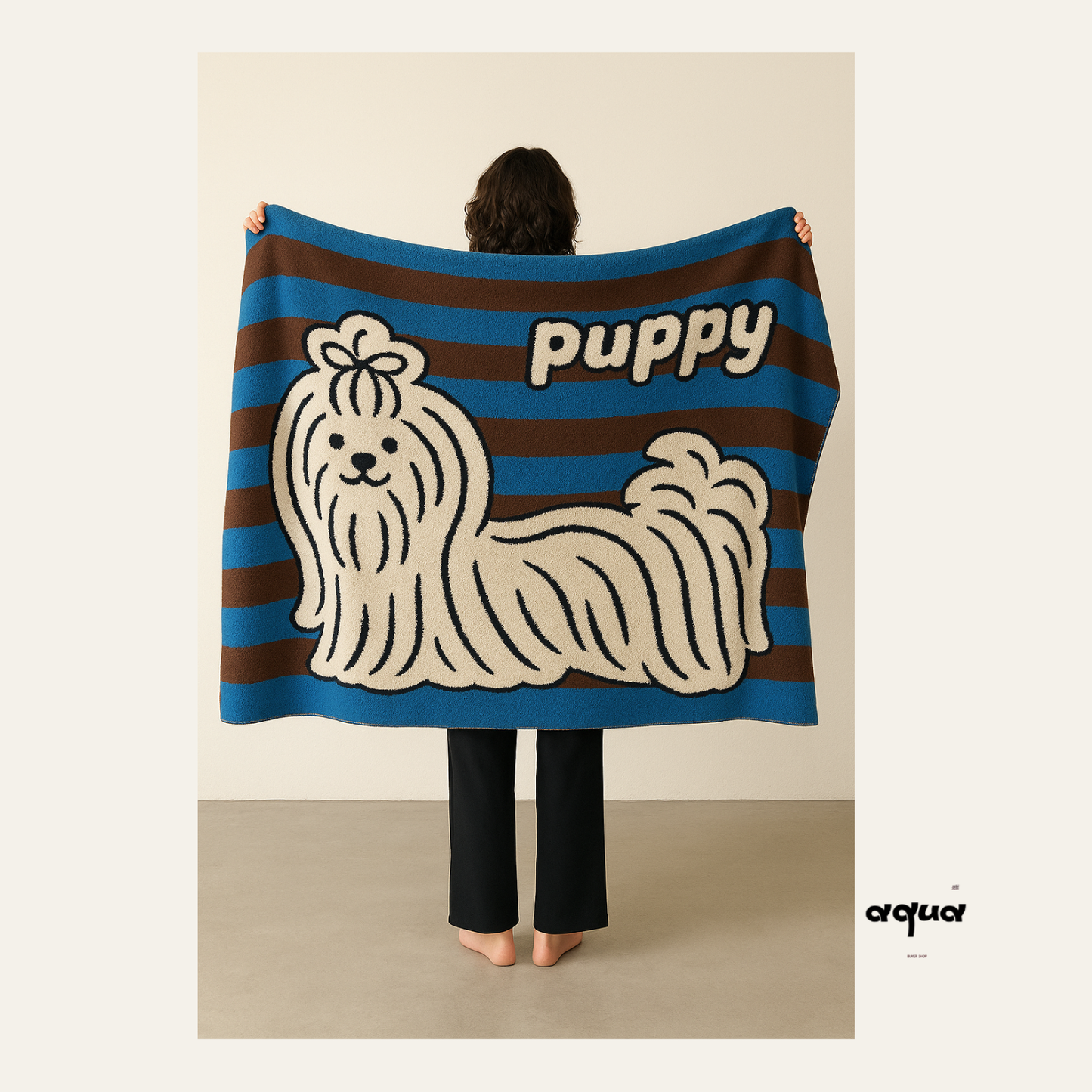 Blanket (Free scrunchie)