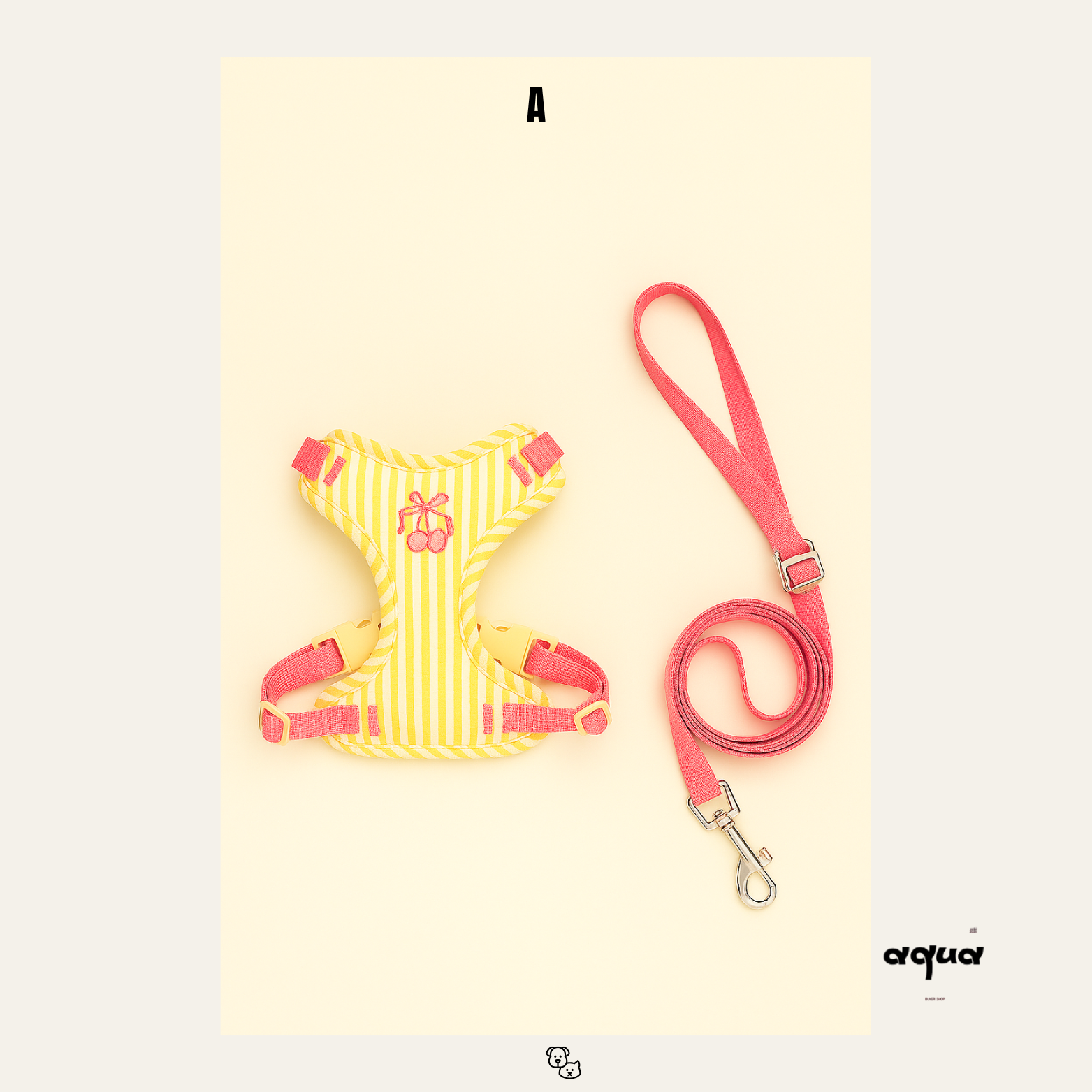 Yellow Striped Matching Set