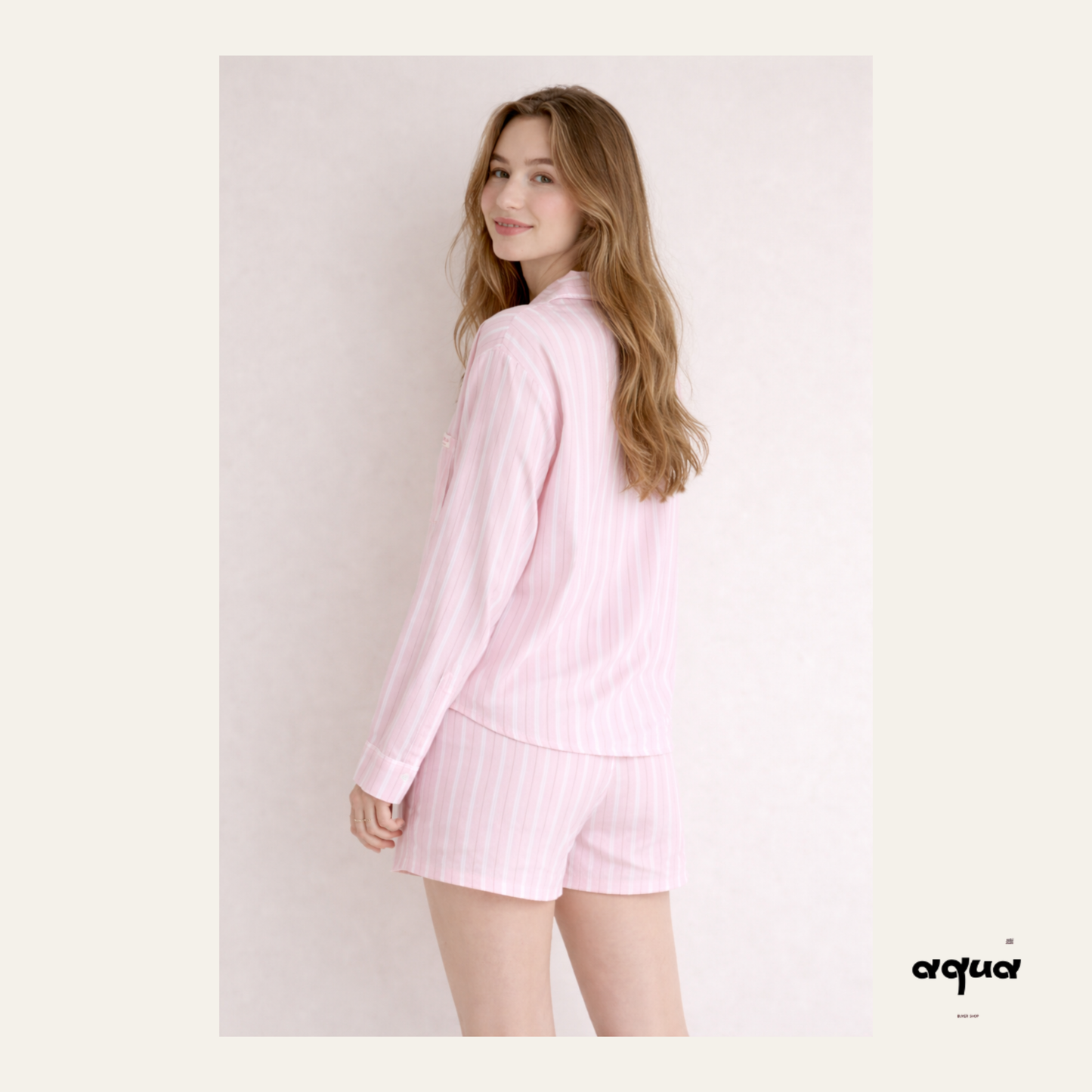 Pajamas Set & Pet Vest - ‘Sakura Soda’