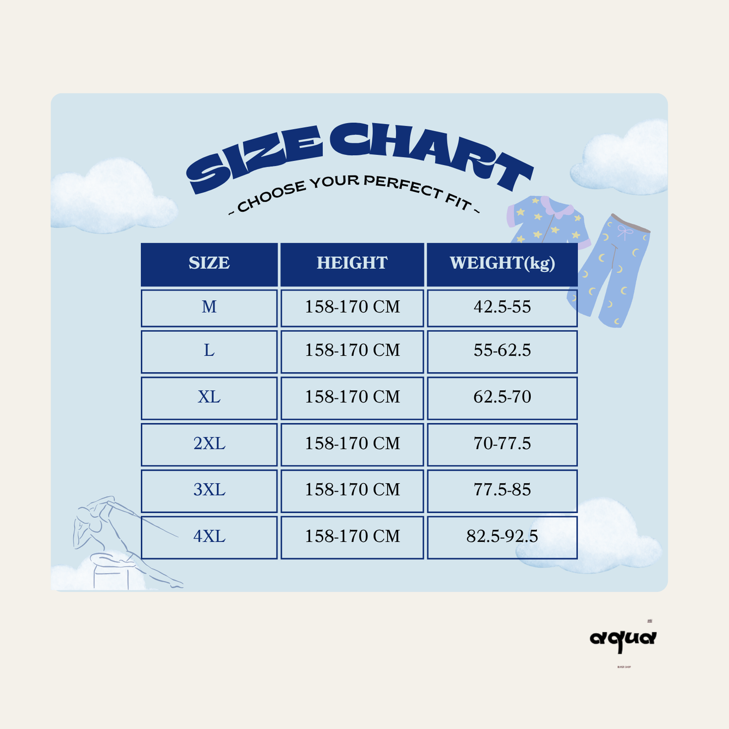Pajamas Set & Pet Vest - ‘Star&Cherry Picker’
