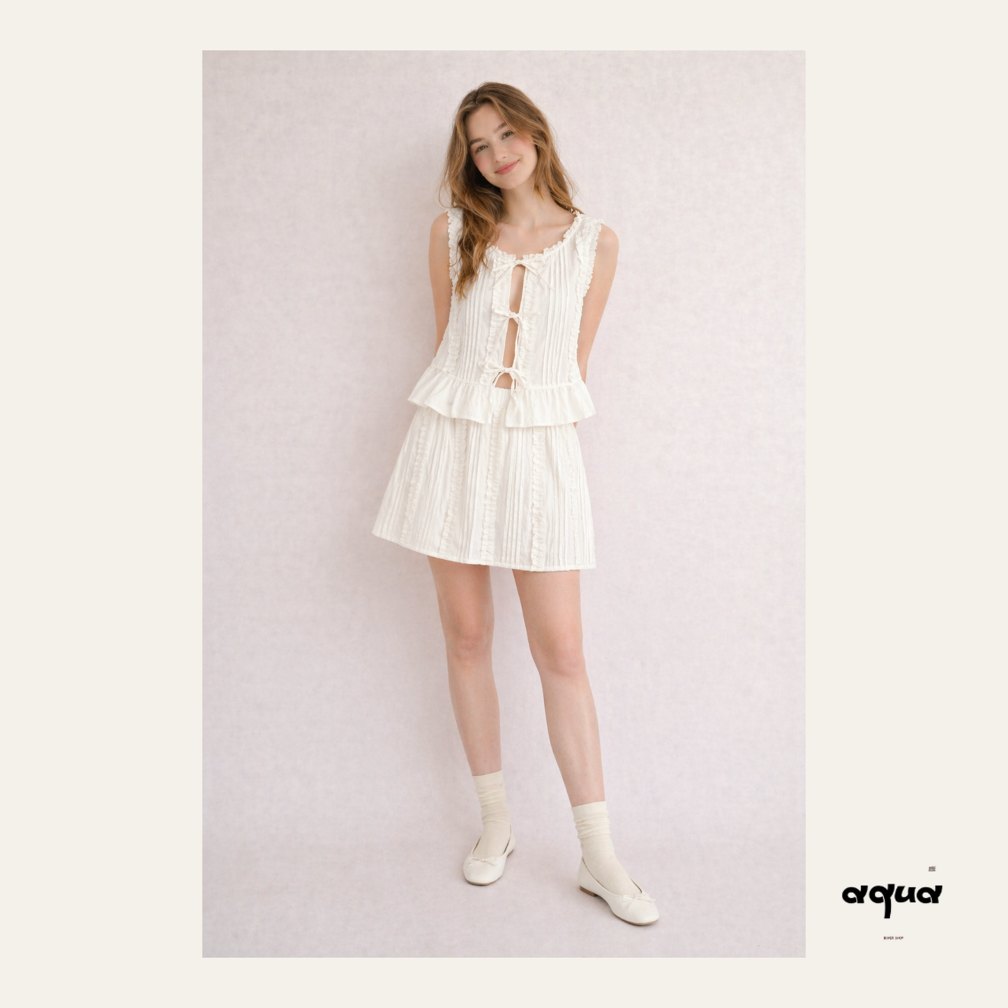 Pajamas Set & Pet Vest - ‘cloud harmony’