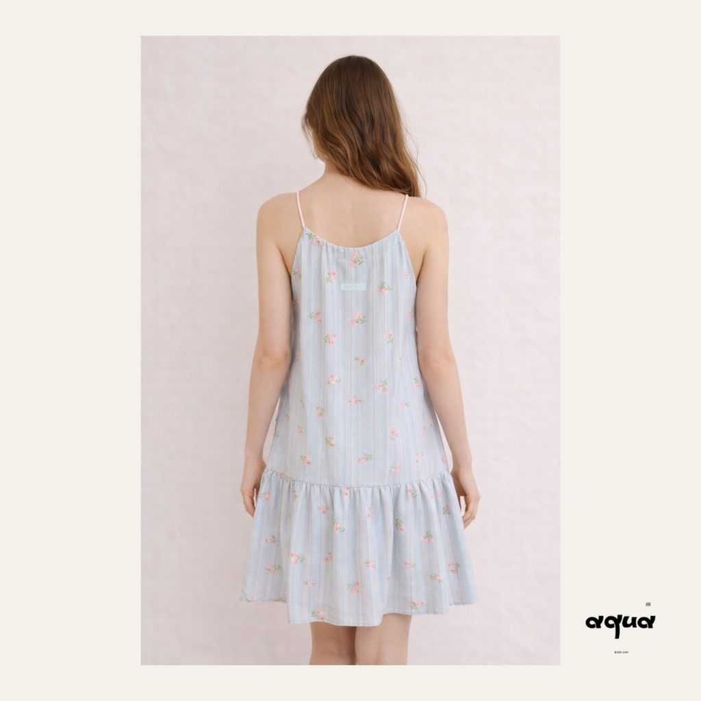Embroidered Dress Matching Set
