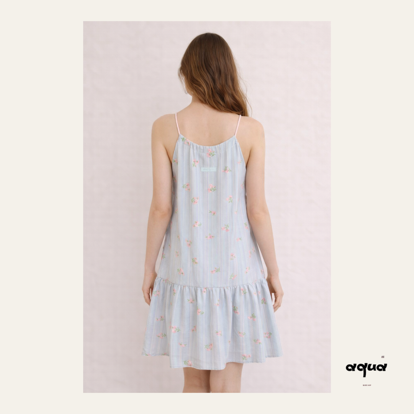 Pajamas Set & Pet Vest - ‘Blossom Bleu’