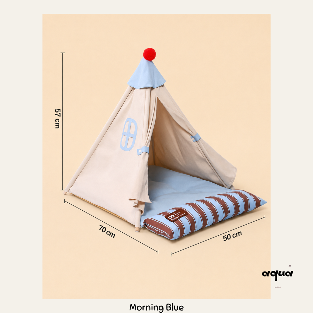 Cozy Detachable Pet Tent Bed