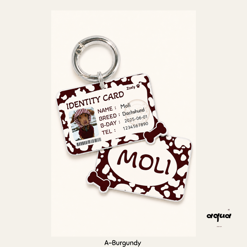 Customized Pet ID Tag with Photo
