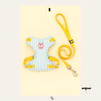 Yellow Striped Matching Set