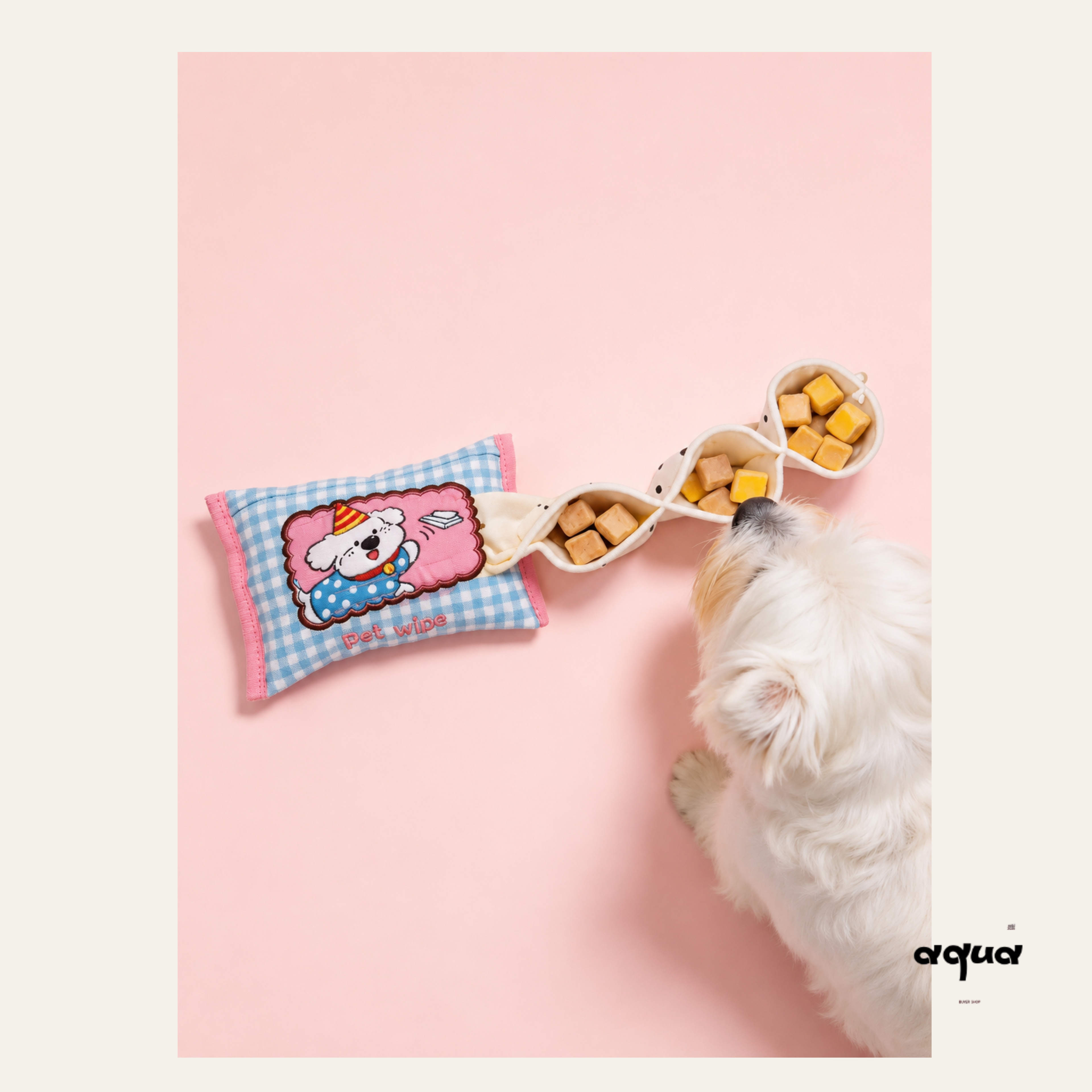 Hide-A-Treat Wipey Squeaker