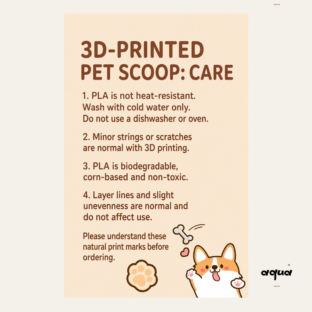 PawSpoon DIY Customized Pet Food Scoop