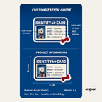 Customized Pet ID Tag with Photo