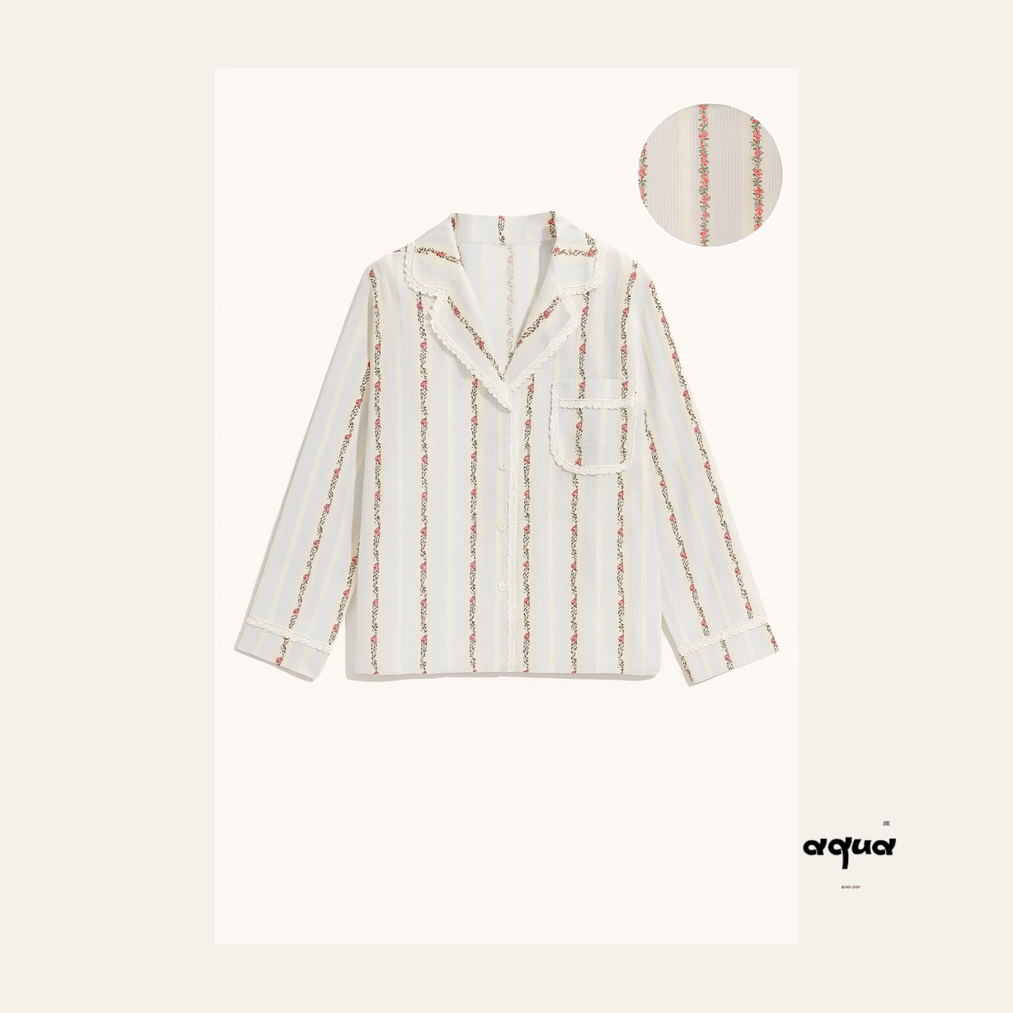 Pajamas Set - Floral