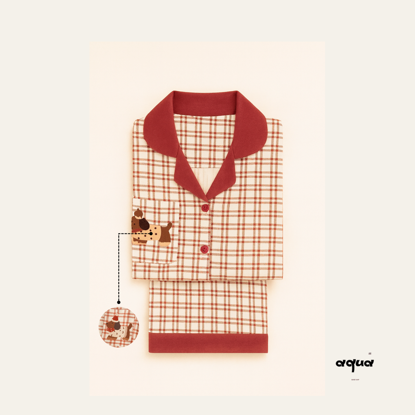 Pajamas Set - Apple Fairyland