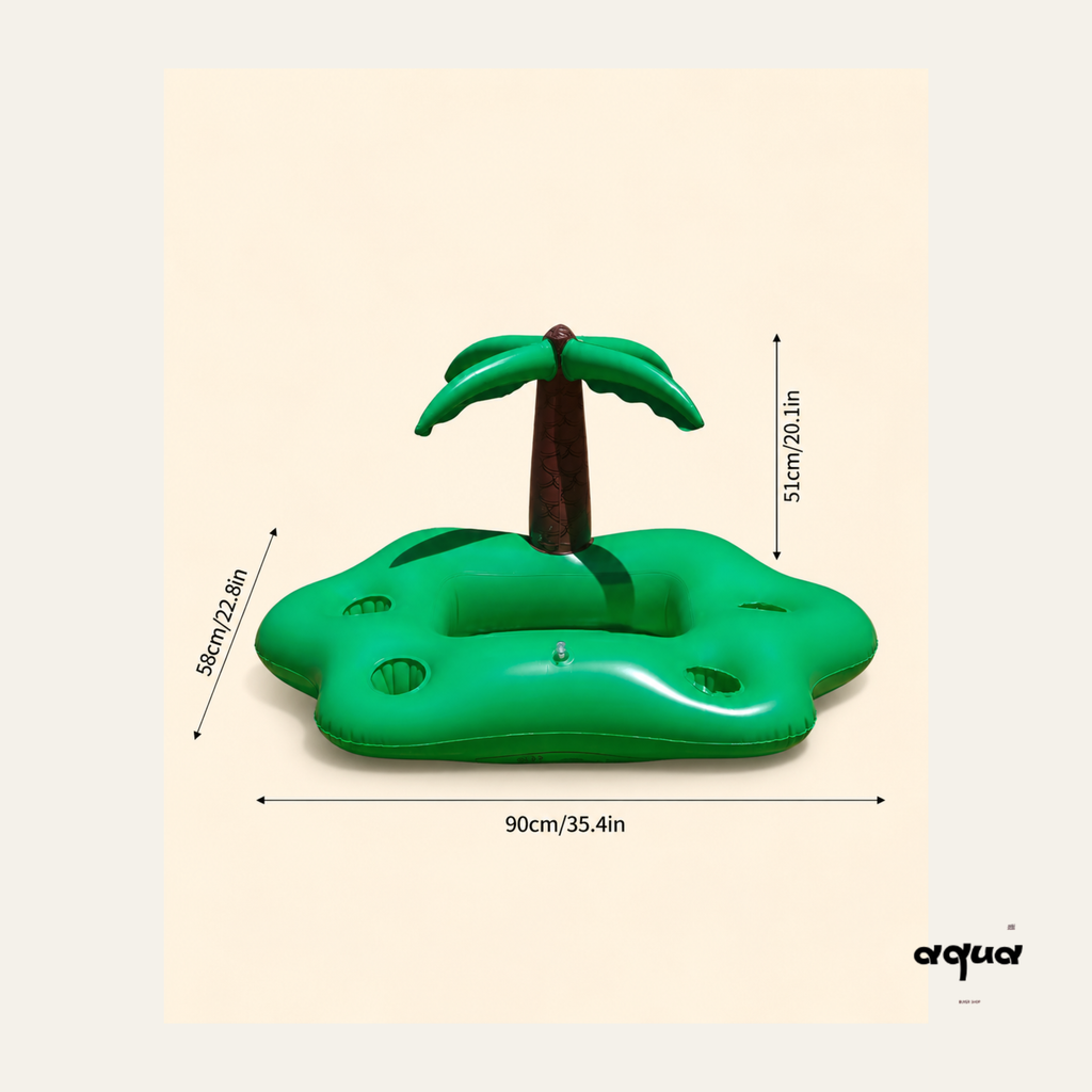 Coconut Tree Pet Pool Float