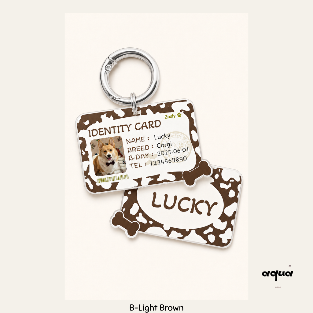 Customized Pet ID Tag with Photo