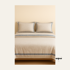 Cotton-linen bedding set