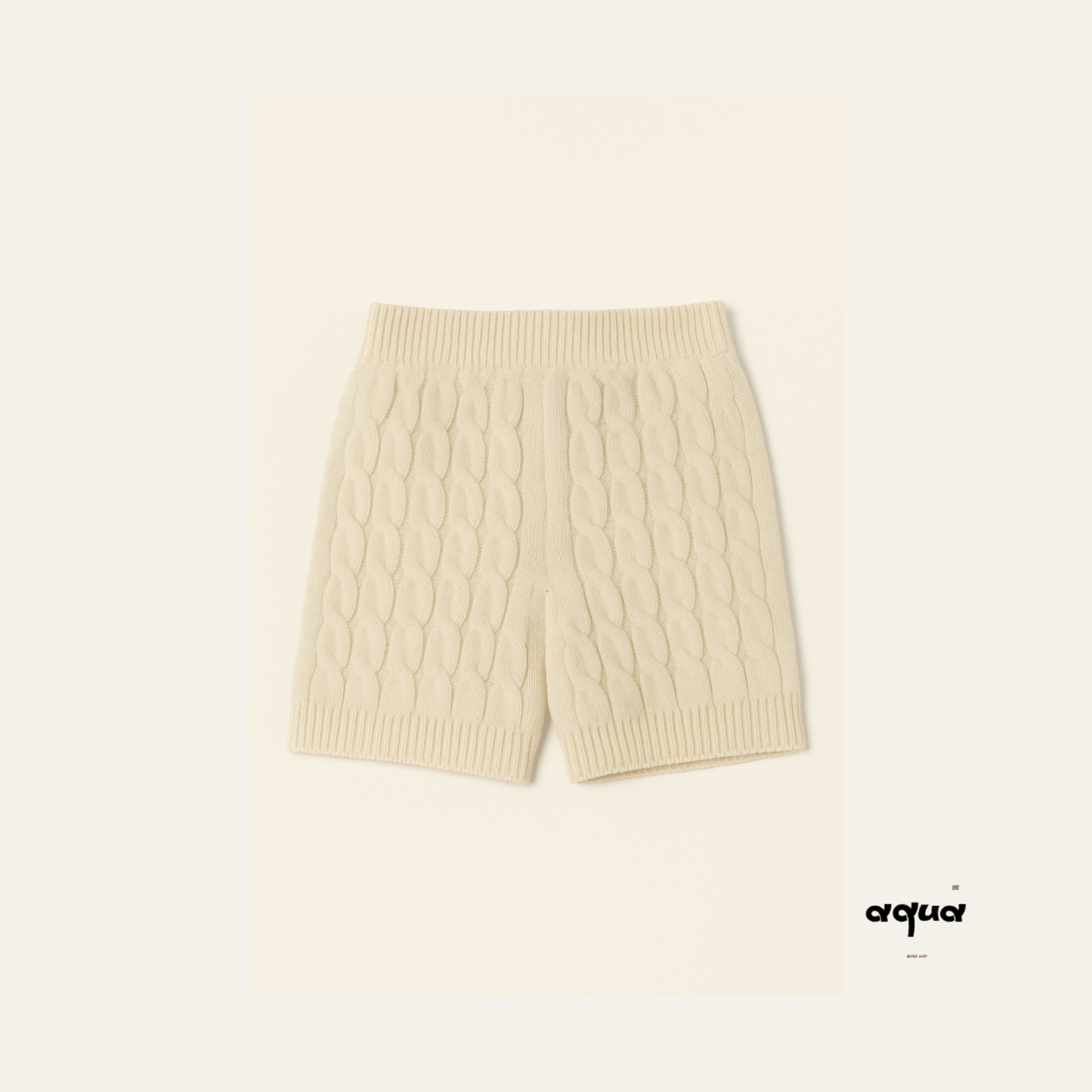 Pajamas Set - Cable-knit Sweater