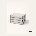 Striped Matching Bath Towel Set