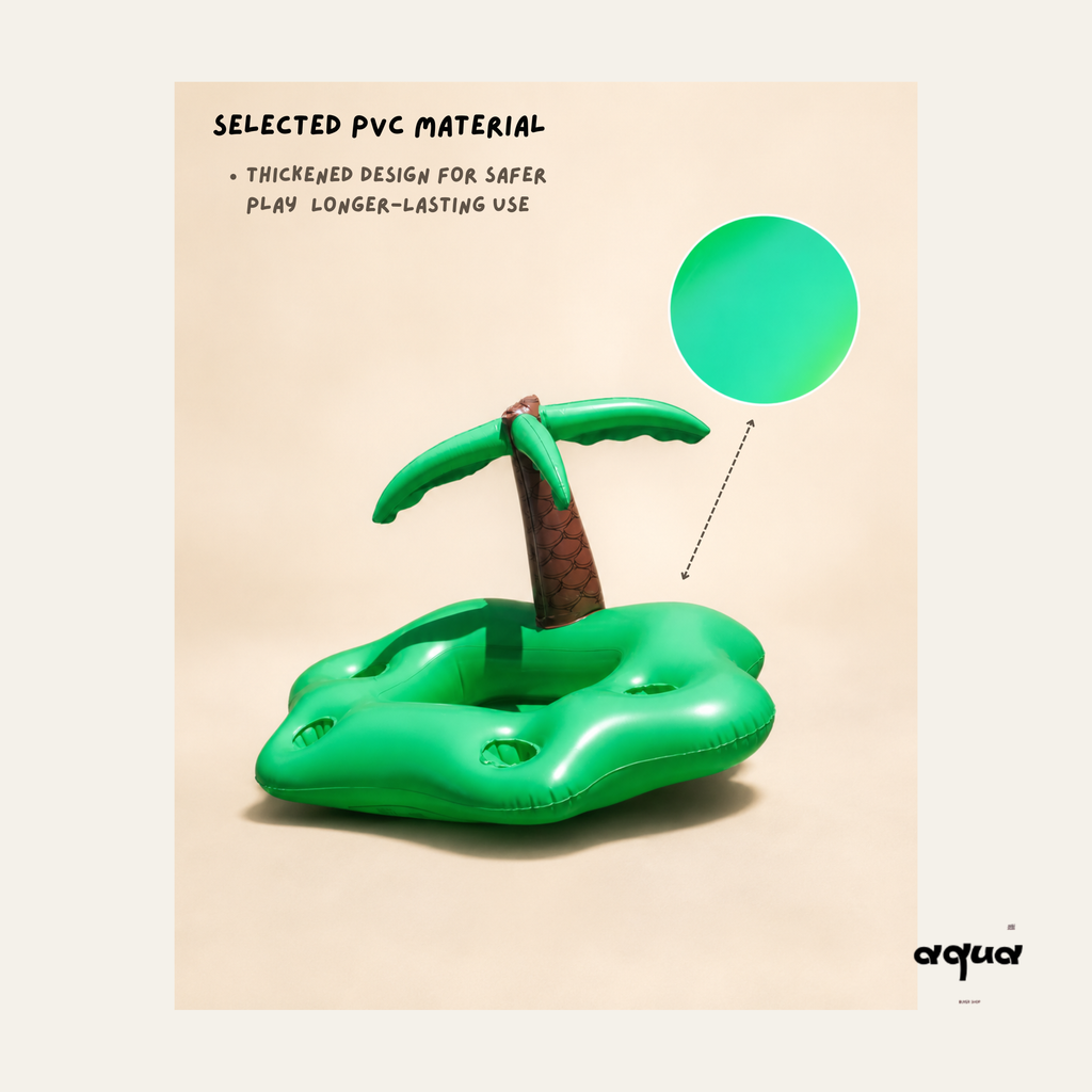 Coconut Tree Pet Pool Float