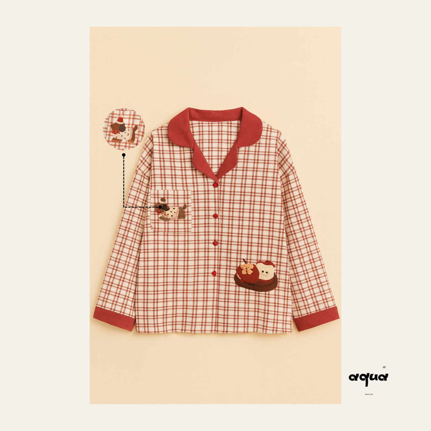 Pajamas Set - Apple Fairyland