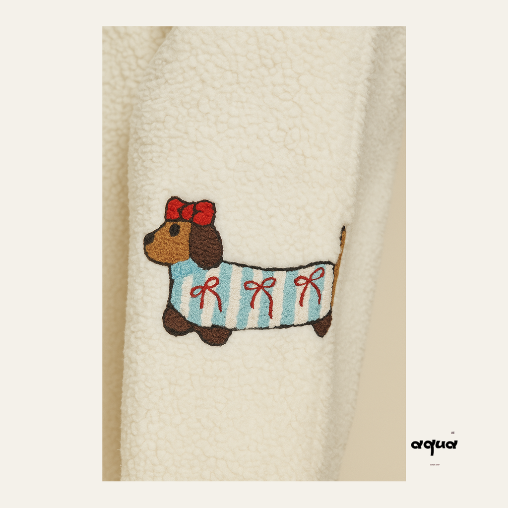 Dachshund Print Matching Set