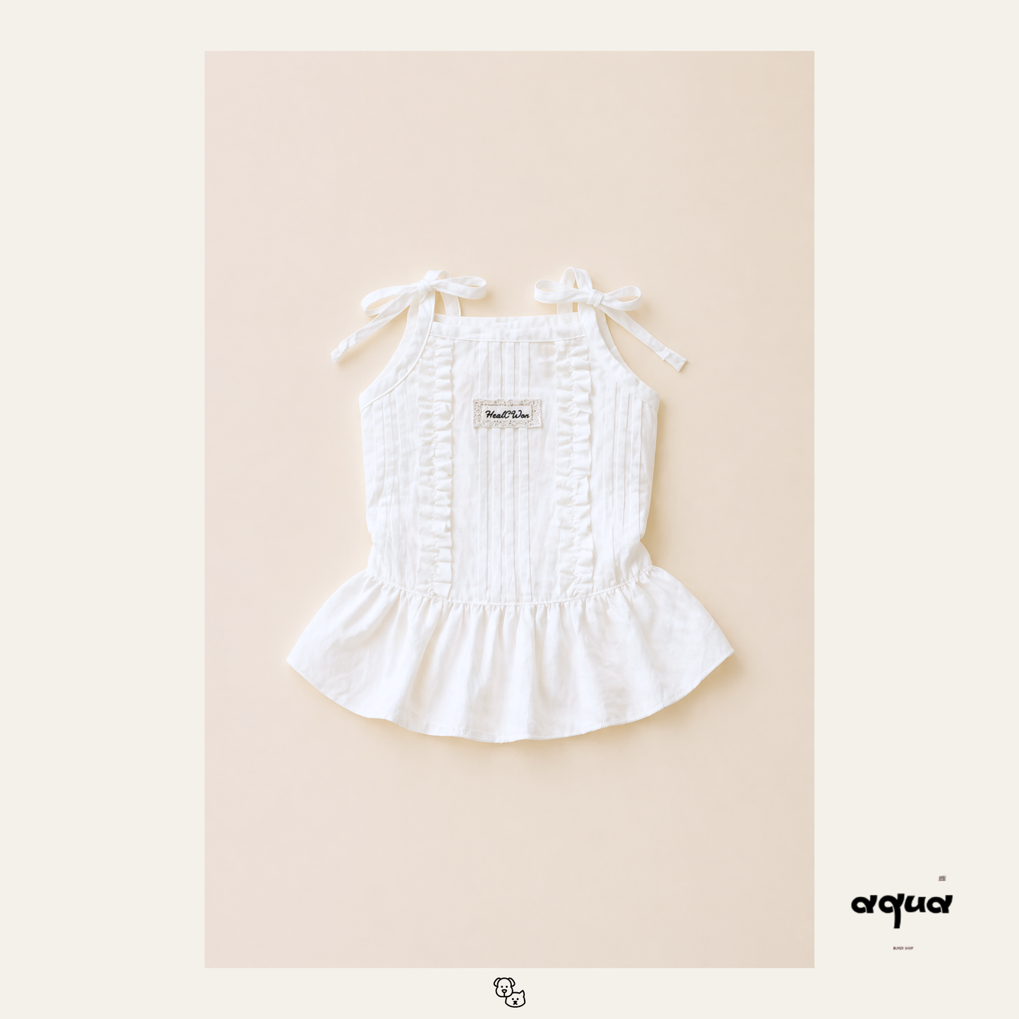 Pajamas Set & Pet Vest - ‘cloud harmony’