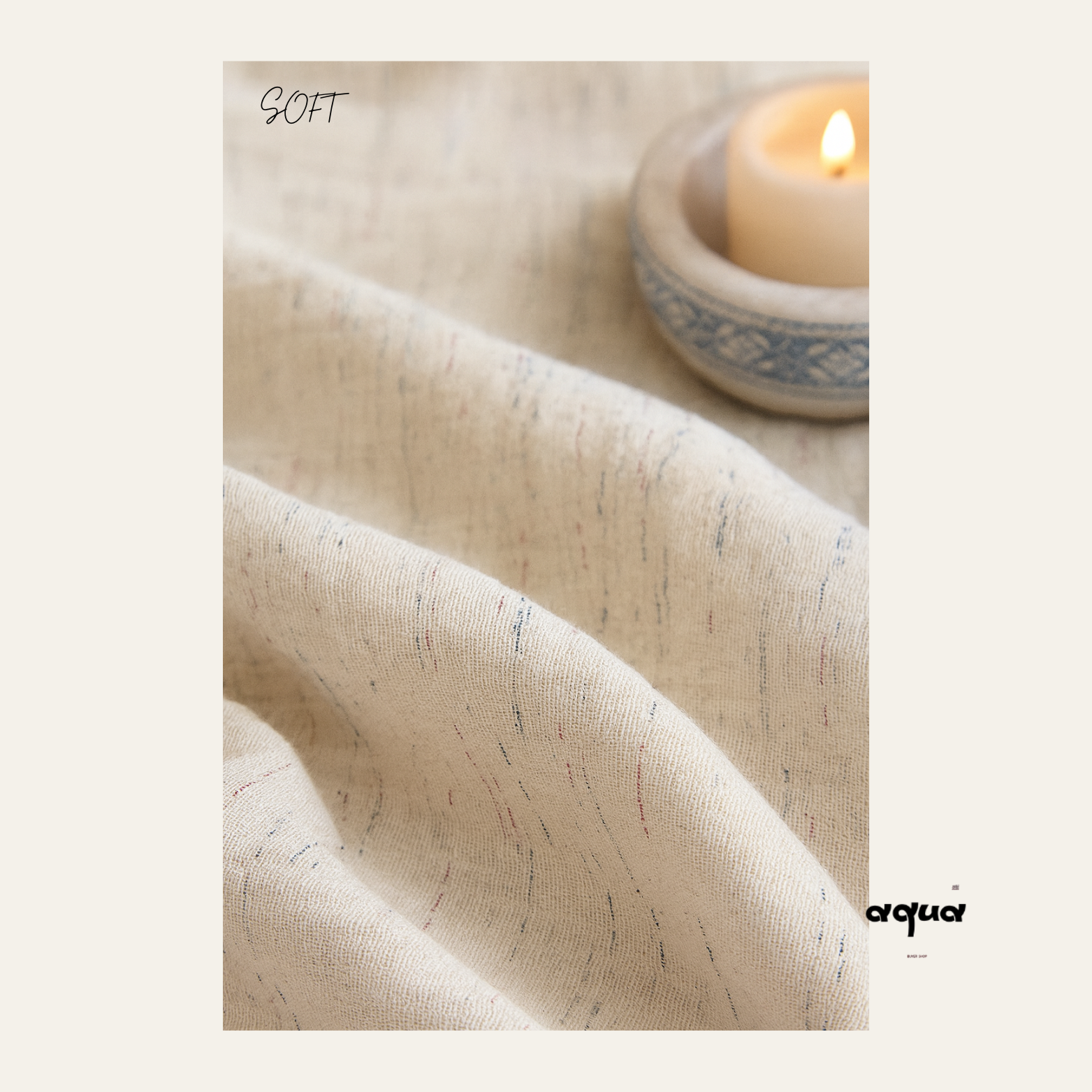 Cotton-linen bedding set