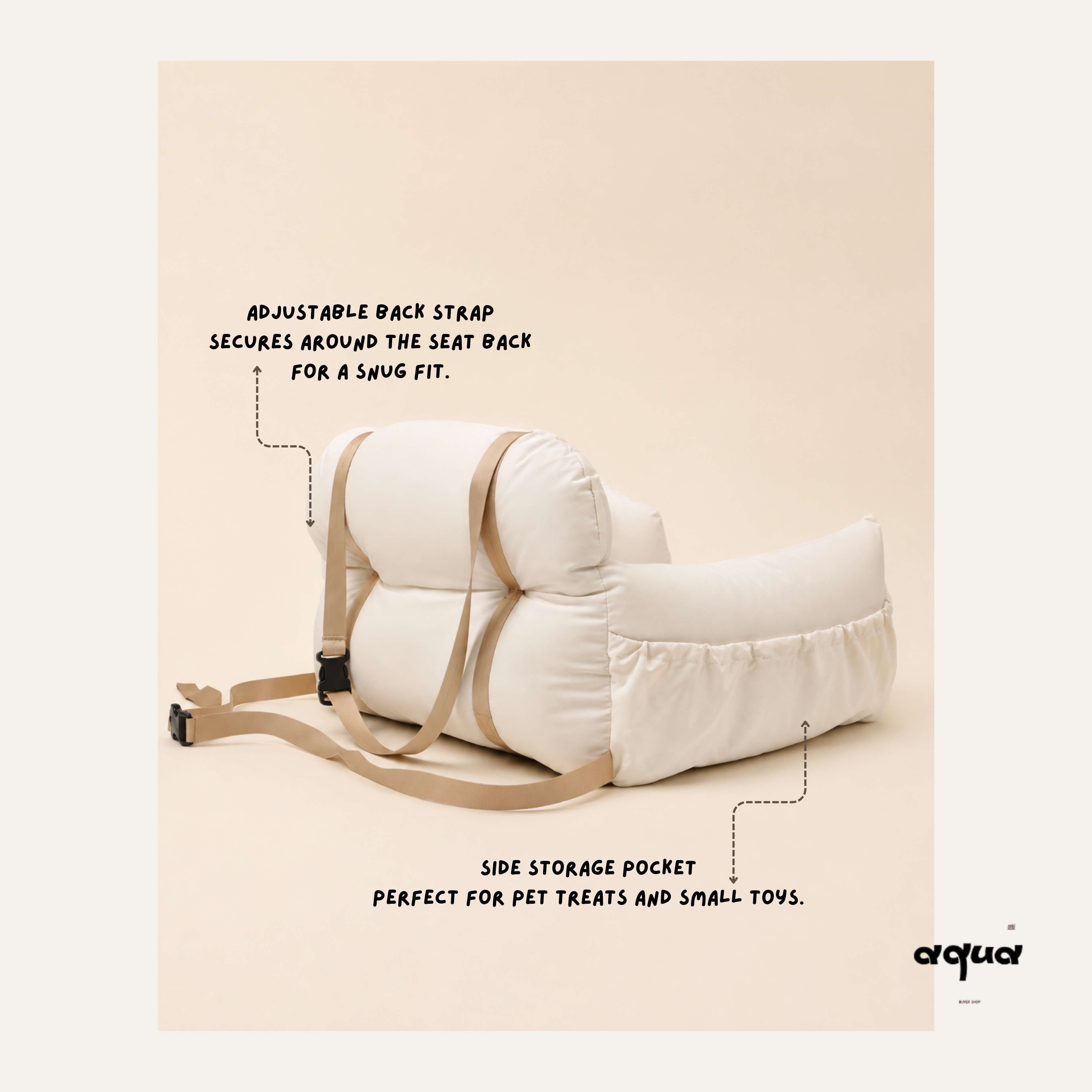 Cozy Car Seat Bed