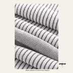 Striped Matching Bath Towel Set