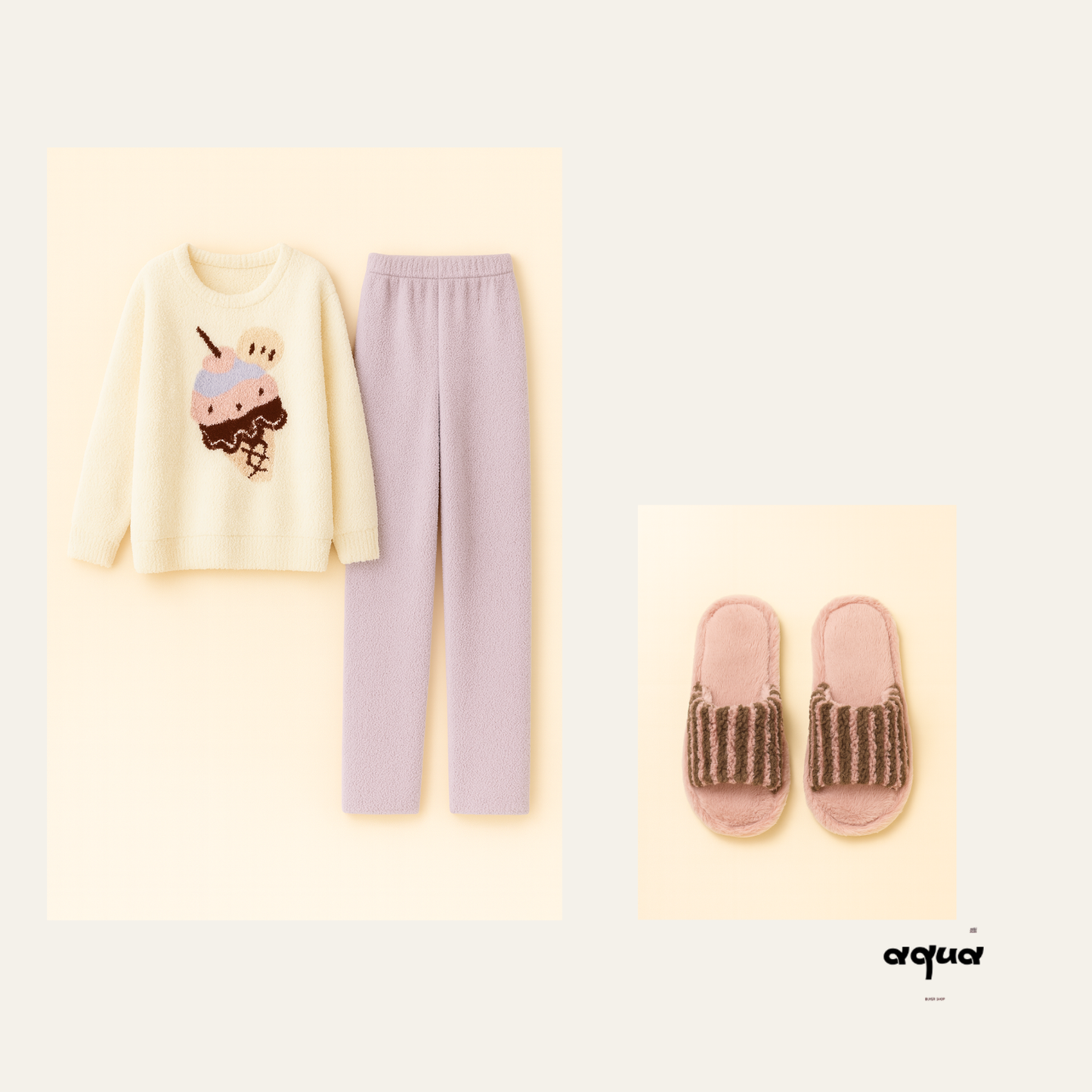 Pajamas Set - Ice Cream