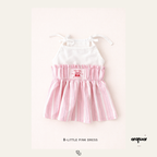 Pink Striped Matching Set