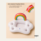 Rainbow Pet Pool Float
