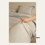 Cotton-linen bedding set