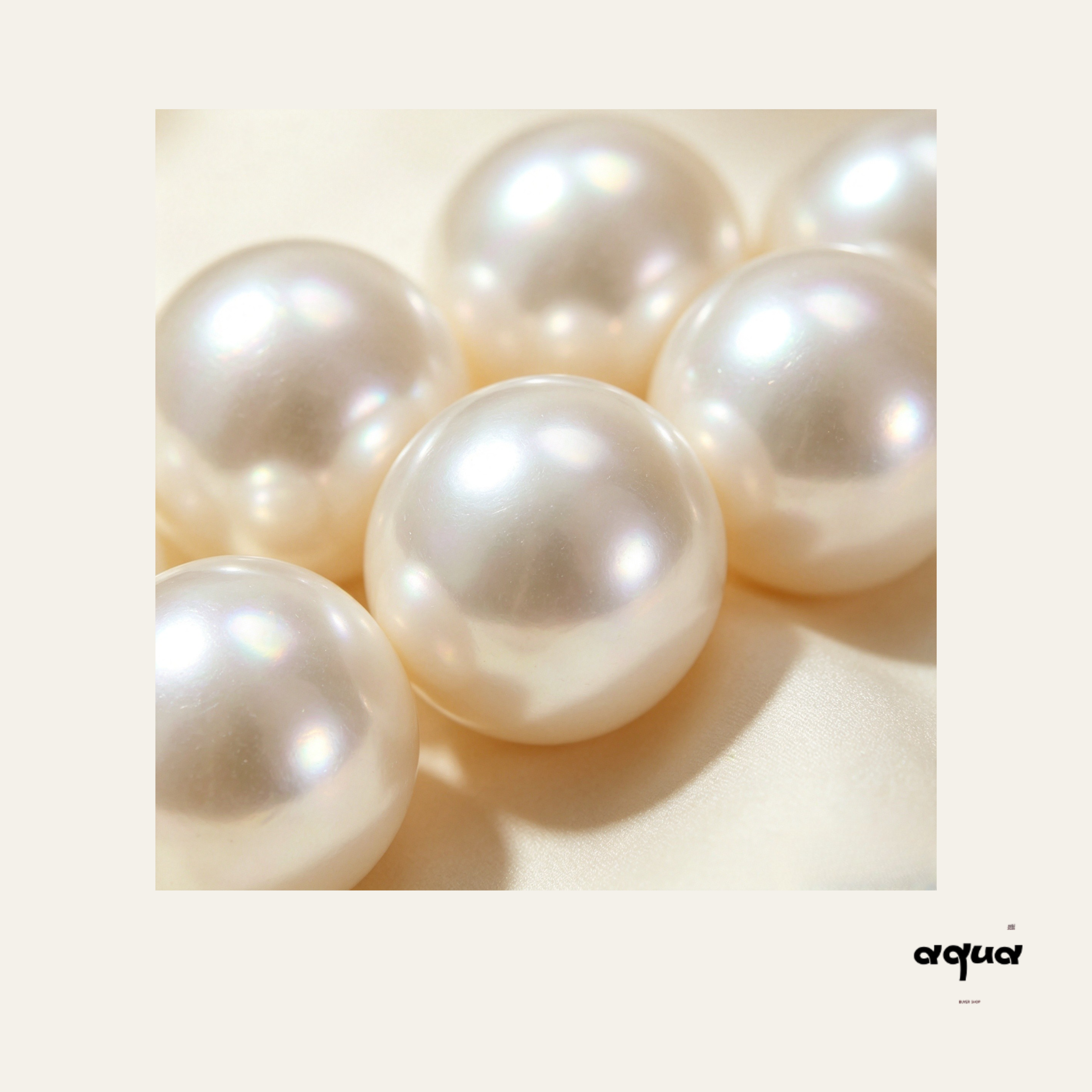 Citrine Pearl Pet Necklace