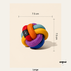 Cross-Woven Dog Chew Ball