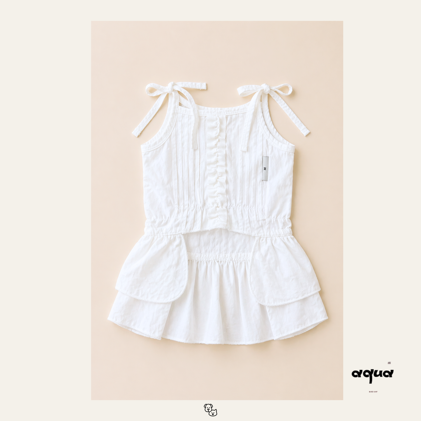 Pajamas Set & Pet Vest - ‘cloud harmony’