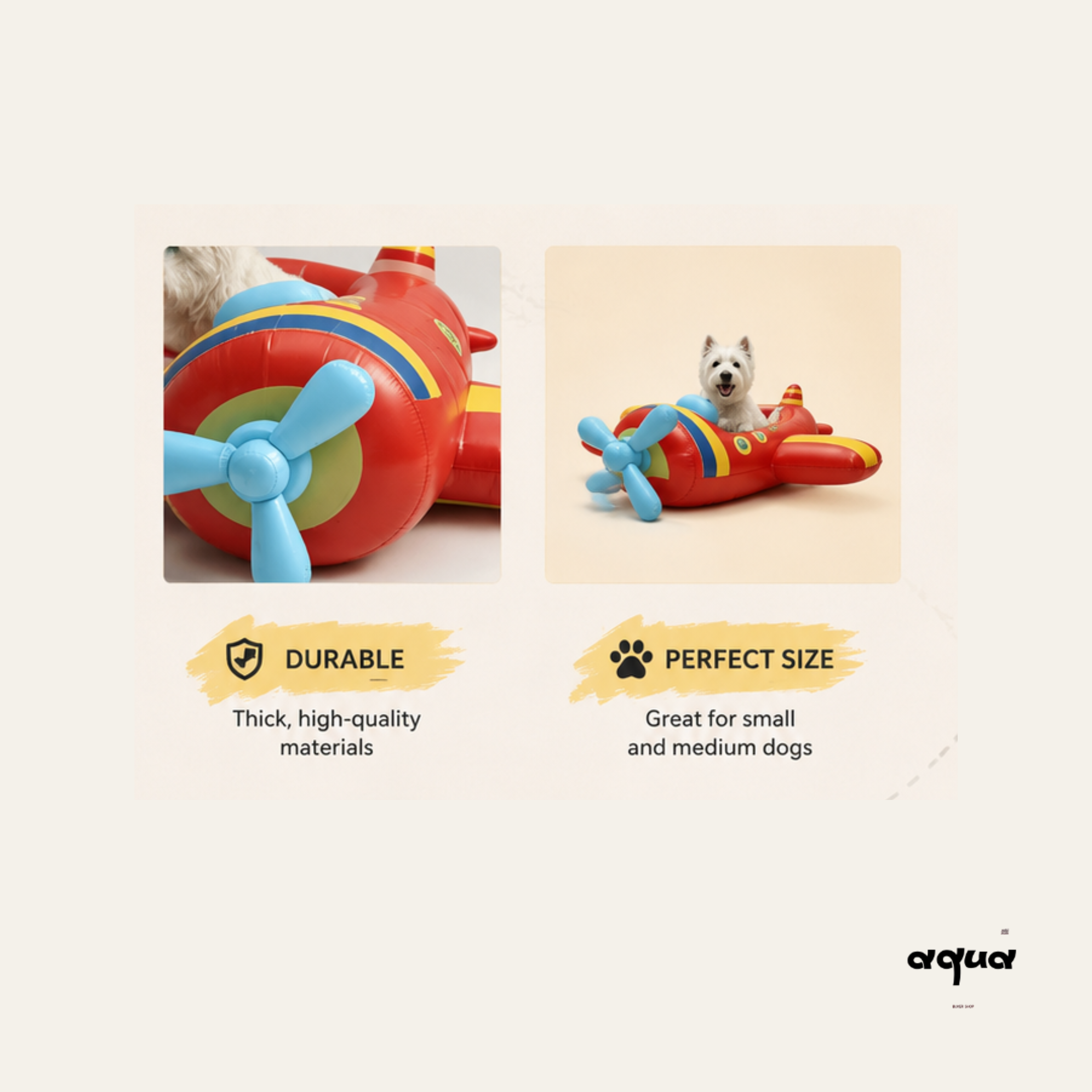 Helicopter Pet Pool Float