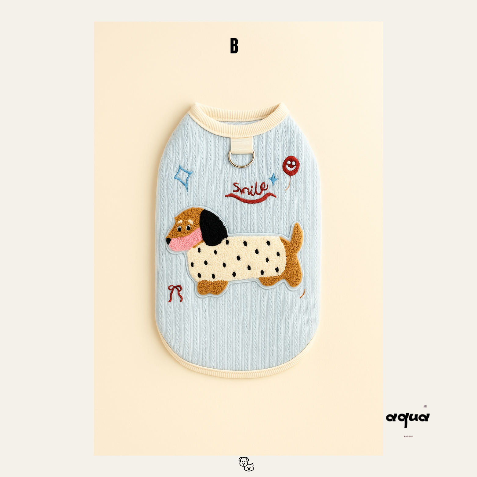 Dachshund Print Matching Set