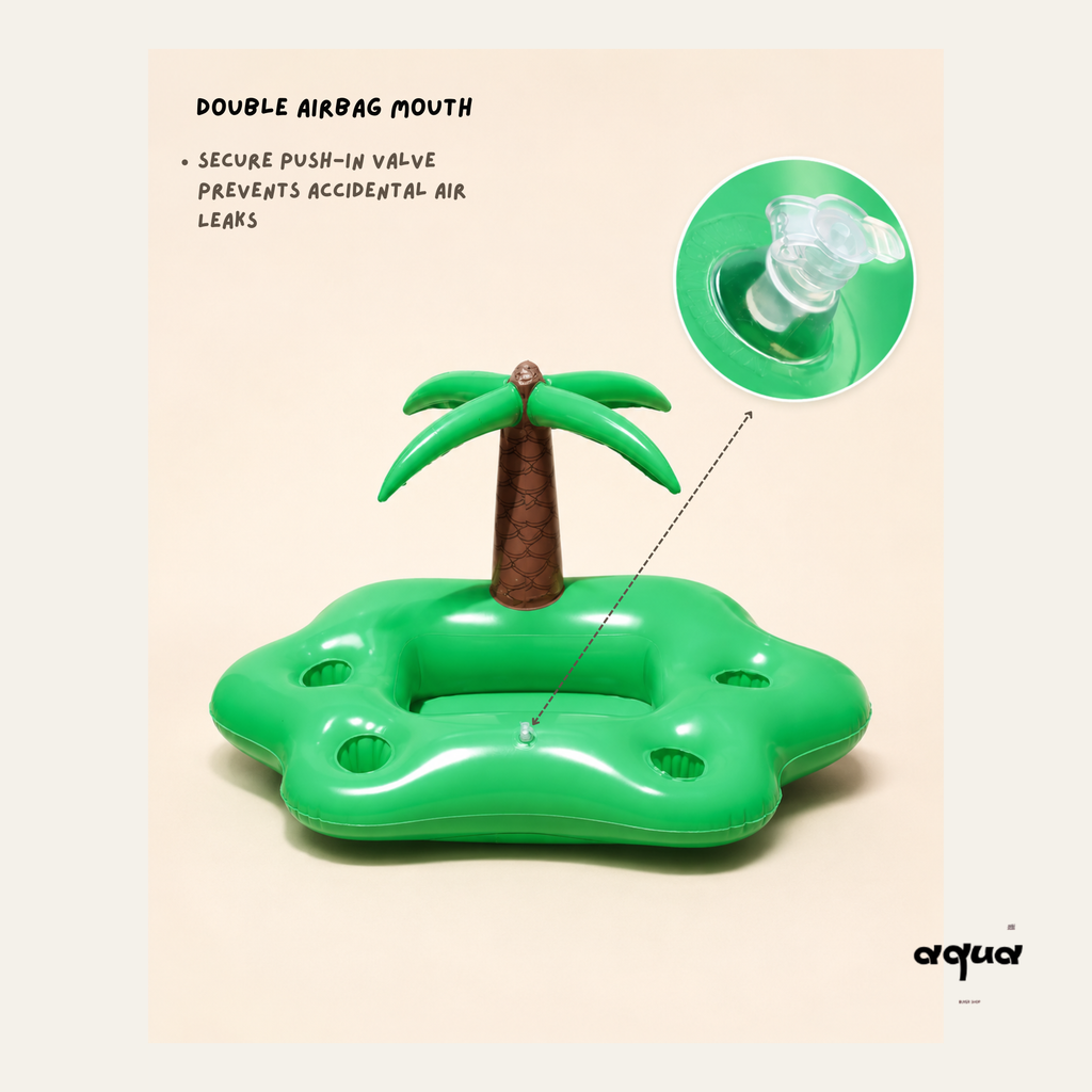Coconut Tree Pet Pool Float