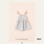 Embroidered Dress Matching Set