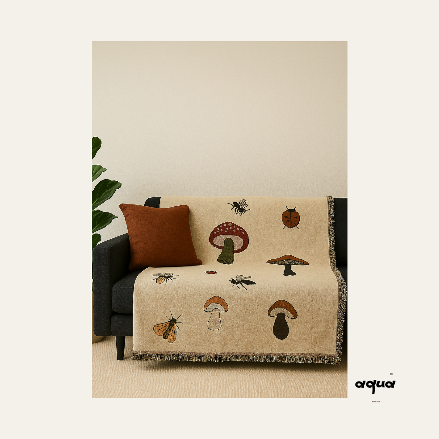 Blanket - Mushroom