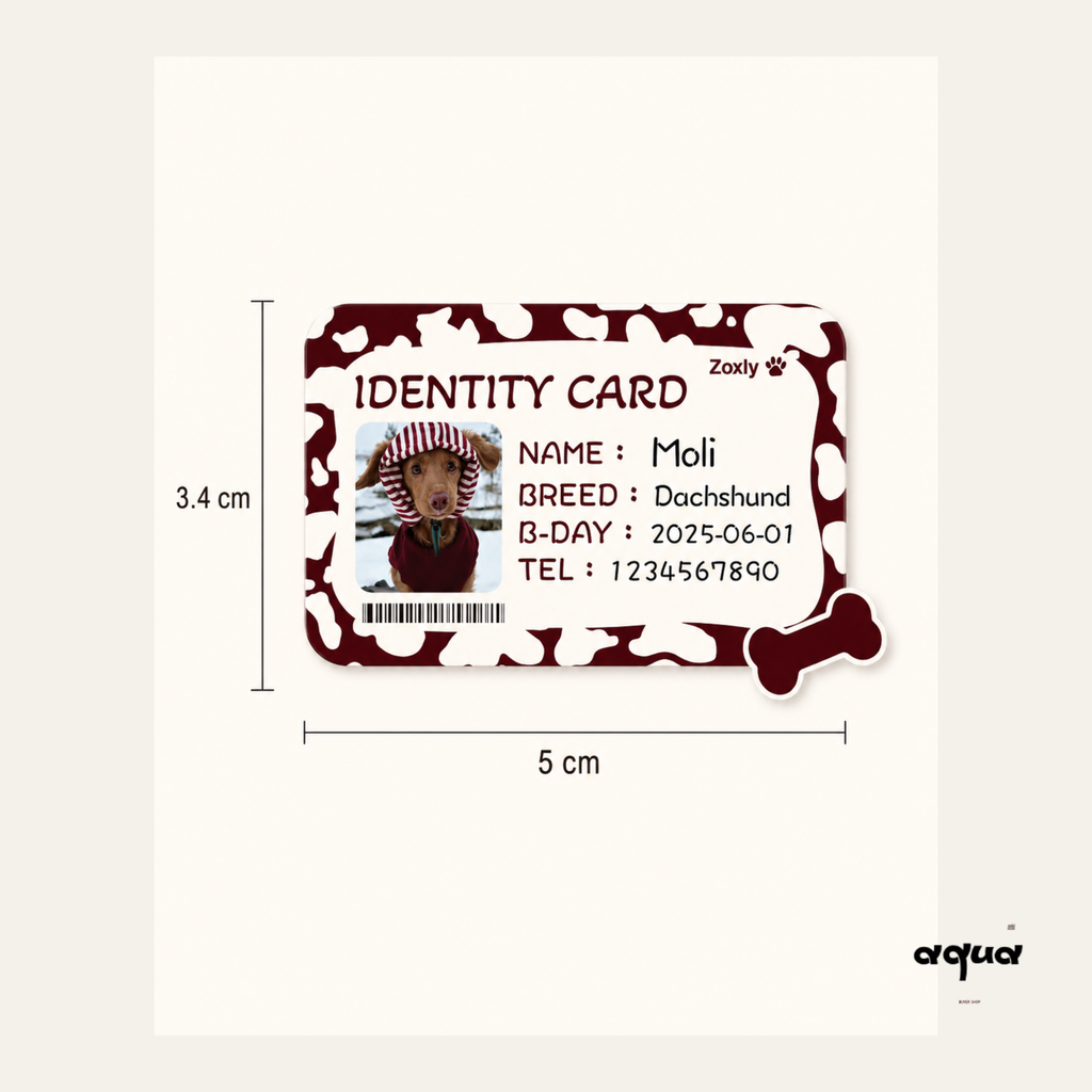 Customized Pet ID Tag with Photo