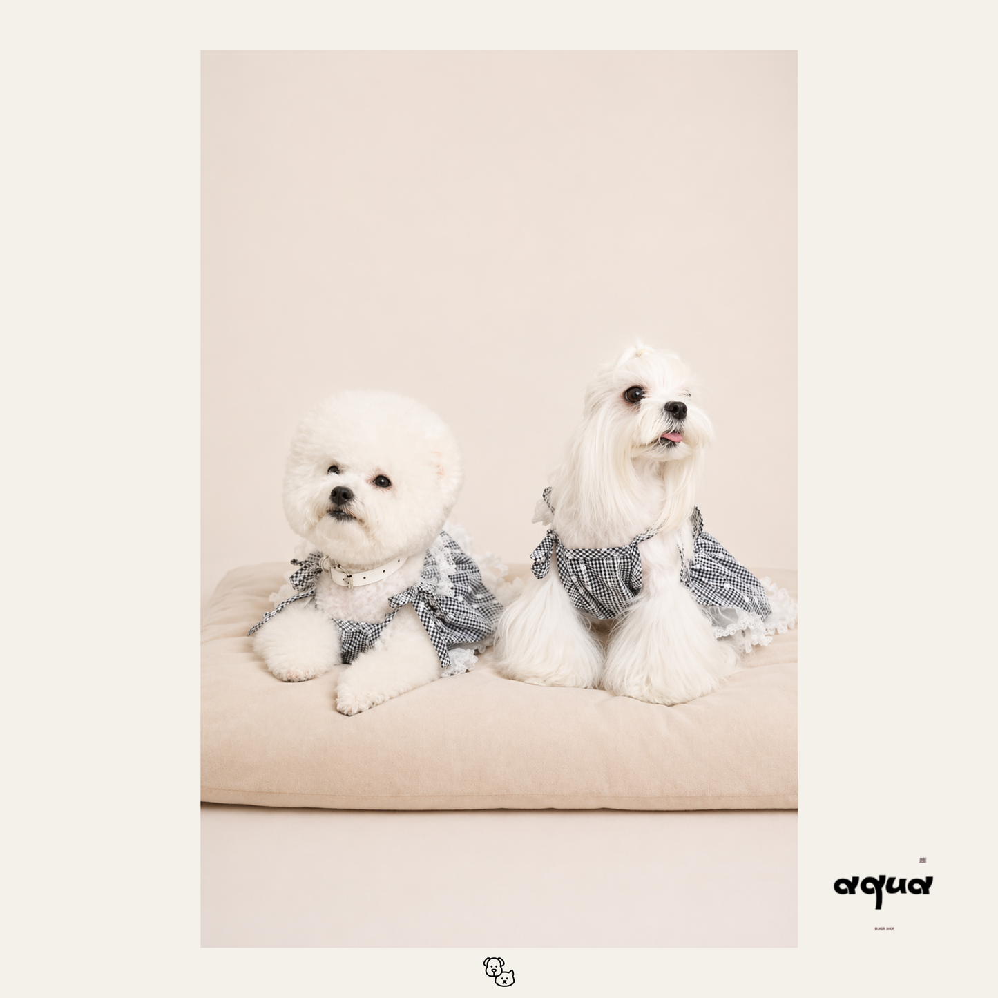 Pajamas Set & Pet Vest - ‘Blackberry Lace’