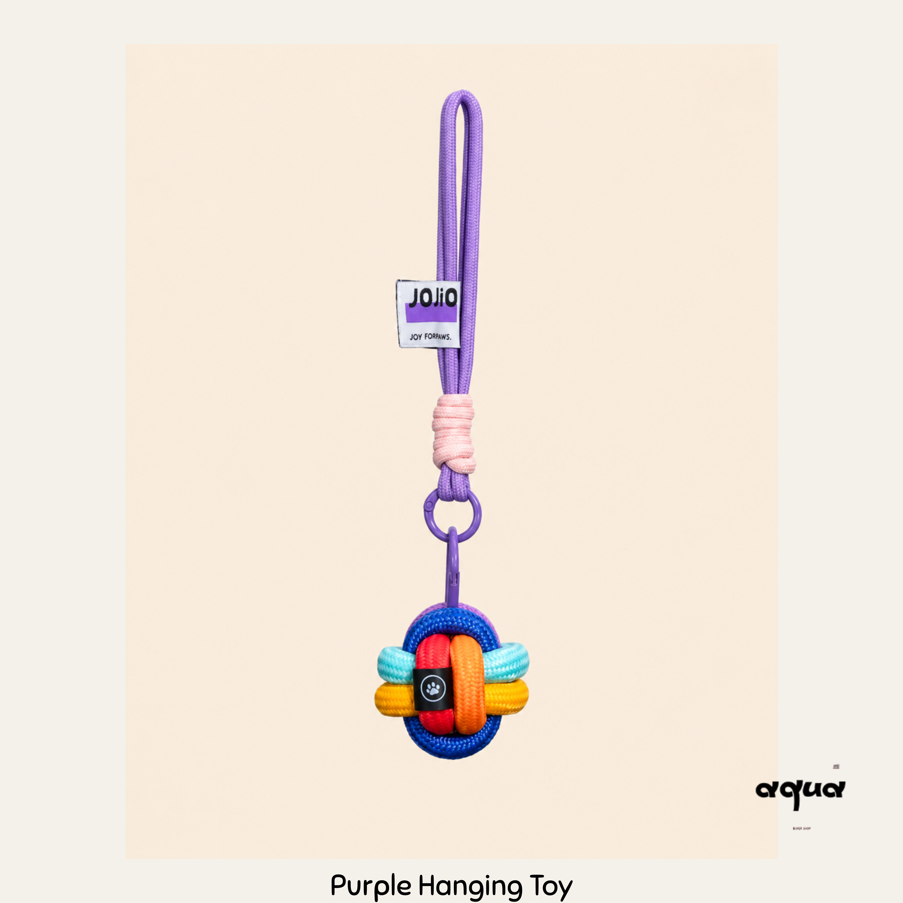 Cross-Woven Dog Chew Ball