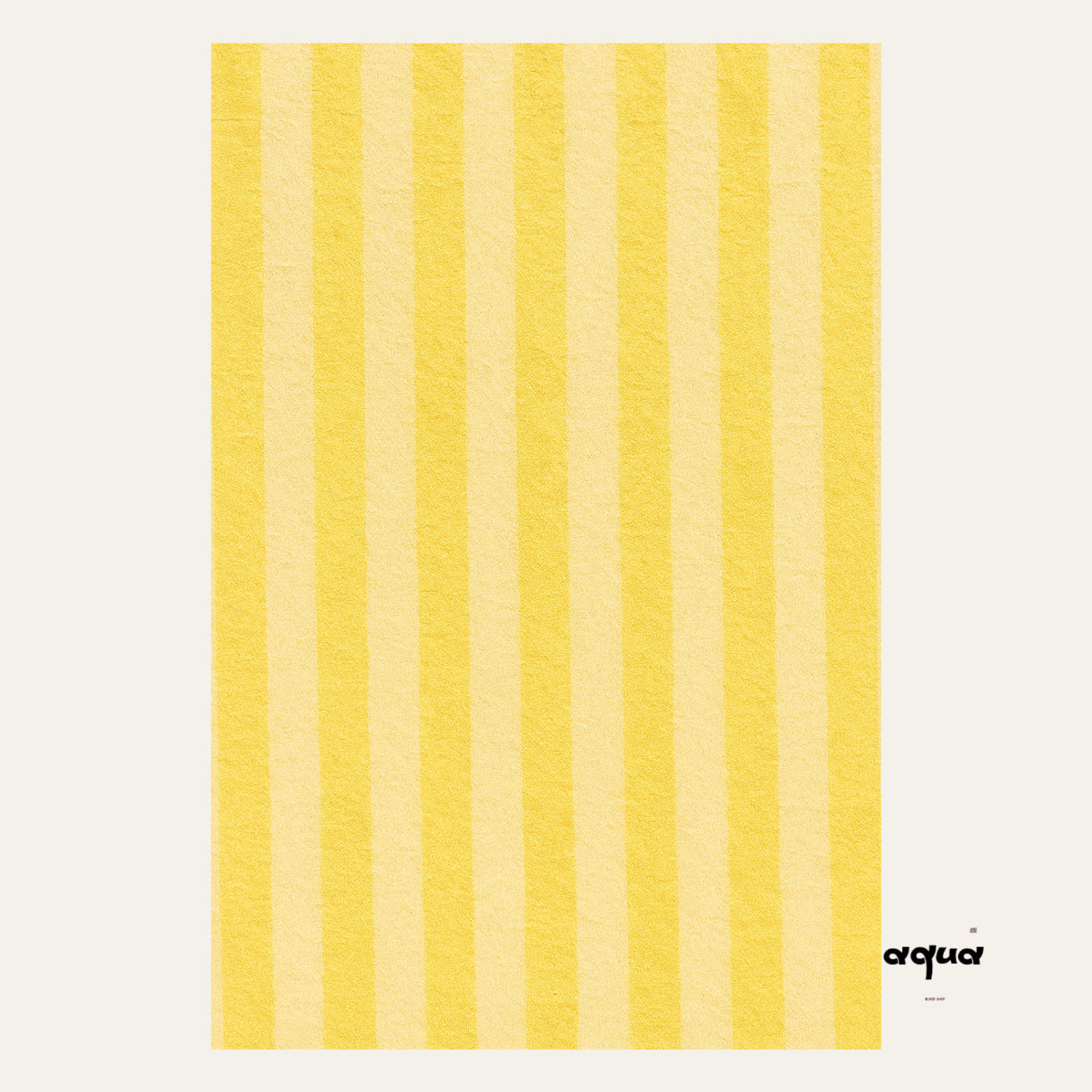 Yellow Striped Matching Set