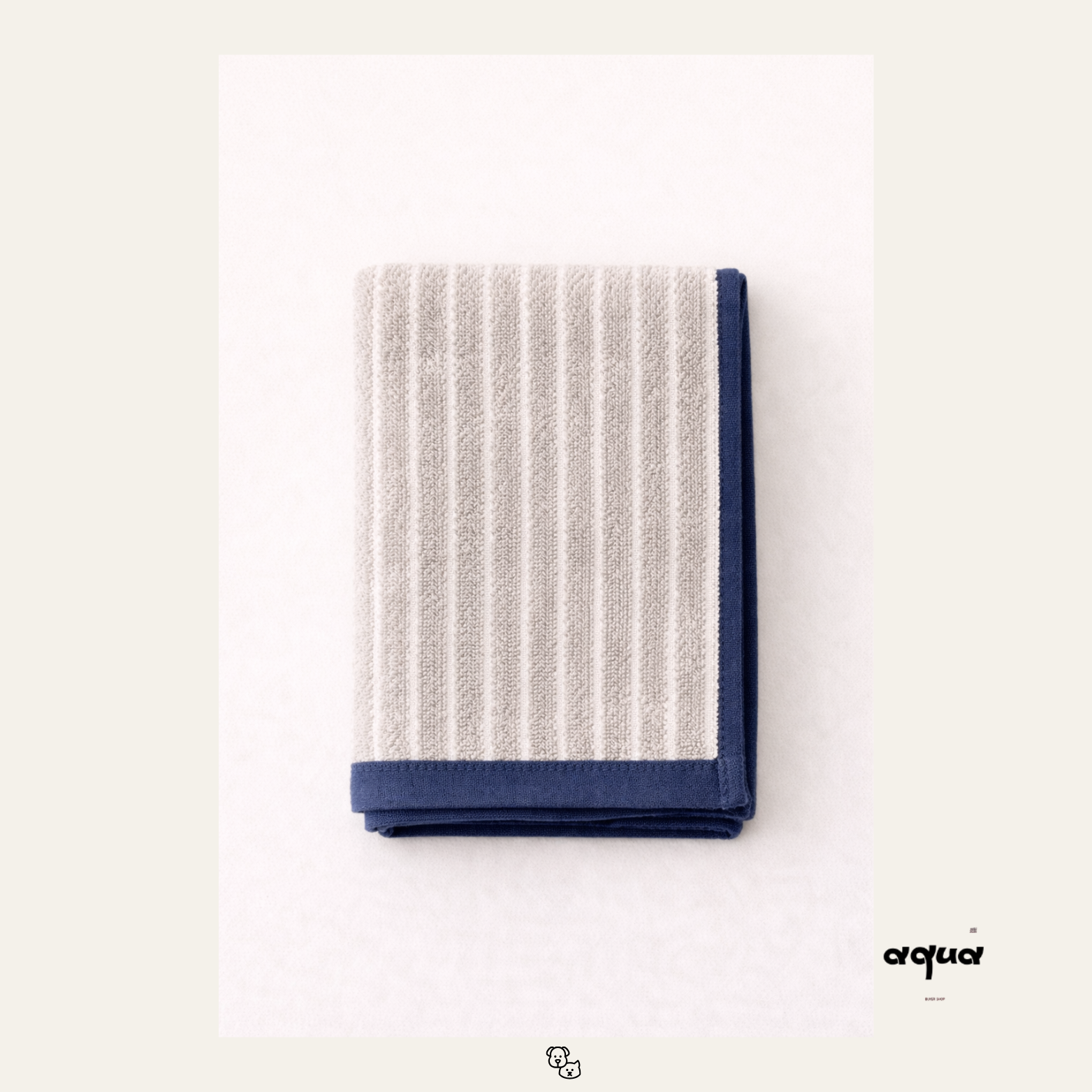 Striped Matching Bath Towel Set