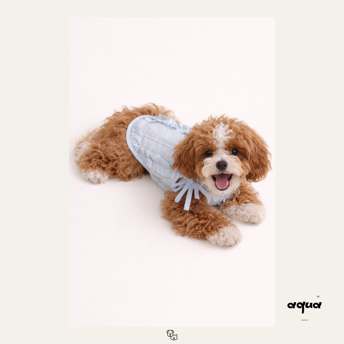 Pajamas Set & Pet Vest - ‘Sky Chime’