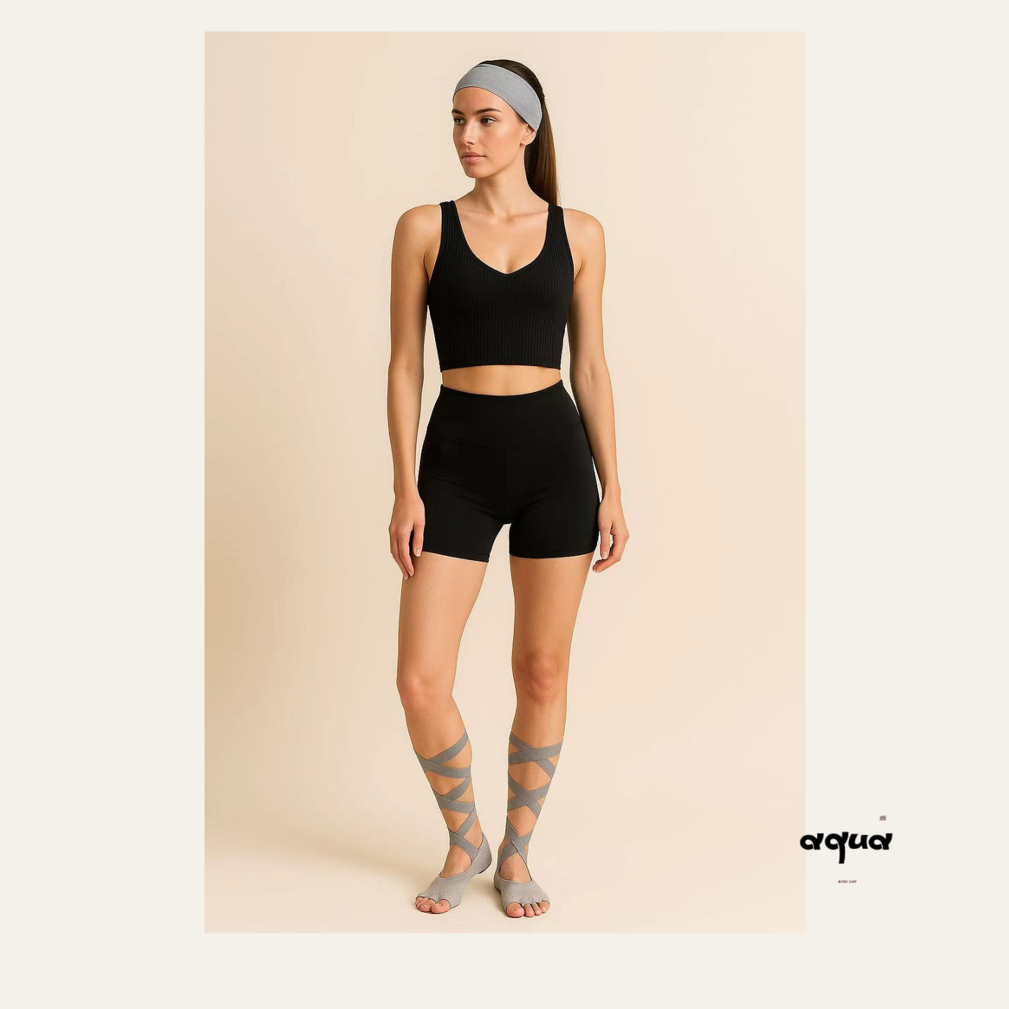 Pilates outfit - Ballet Style