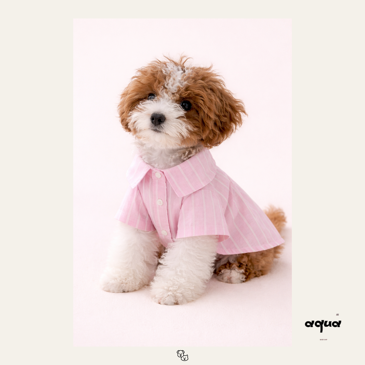 Pajamas Set & Pet Vest - ‘Sakura Soda’