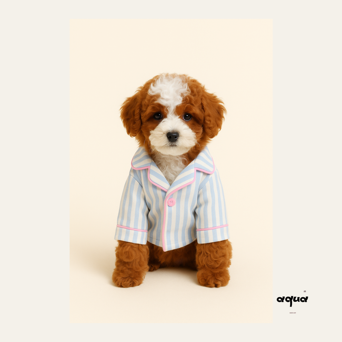 Pajamas Set & pups clothing and bedding - ’Cake Baker‘