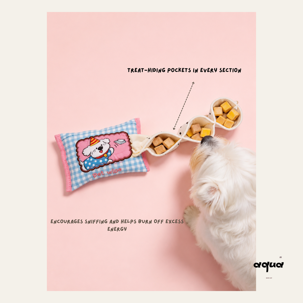 Hide-A-Treat Wipey Squeaker