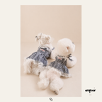 Gingham & Lace Matching Set